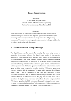 Image Compression - National Taiwan University
