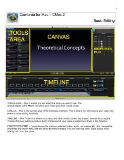 Camtasia for Mac – CMac 2 Basic Editing