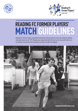 READING FC FORMER PLAYERS`