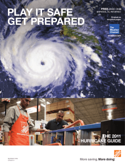 play it safe get prepared