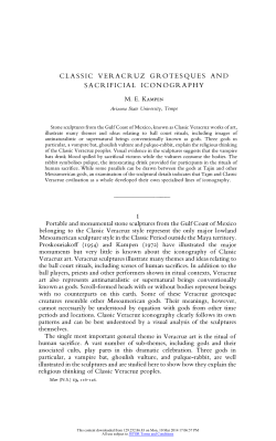 Classic Veracruz Grotesques and Sacrificial Iconography