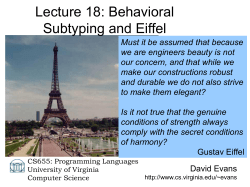 Lecture 18 - cs.Virginia