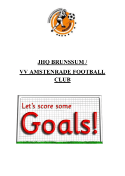 jhq brunssum / vv amstenrade football club