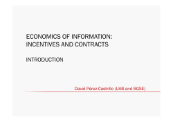 Economics of Information