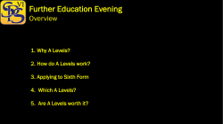 Further Education Evening And finally&hellip;