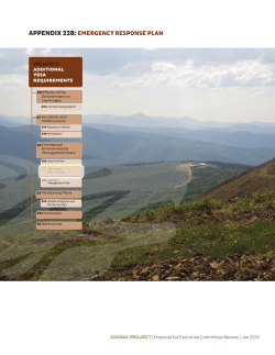 appendix 22b:emergency response plan