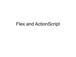 Flex and ActionScript