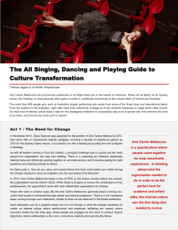The All Singing, Dancing and Playing Guide to
