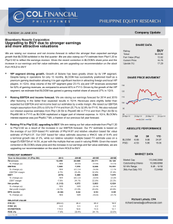 Upgrading to BUY due to stronger earnings and