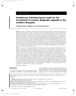 Evolutionary individual-based model for the