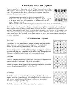 Chess Basic Moves and Captures