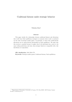 Coalitional fairness under strategic behavior