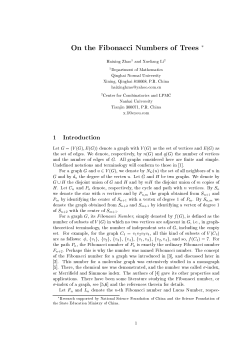 On the Fibonacci Numbers of Trees *