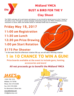 1 in 10 CHANCE TO WIN A GUN!