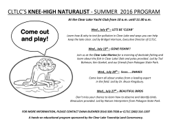 CLTLC`S KNEE-HIGH NATURALIST