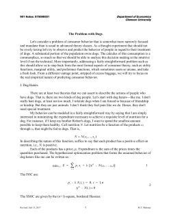 The Problem with Dogs