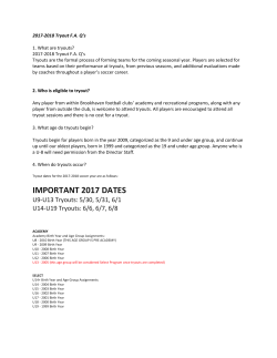 important 2017 dates