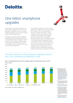 One billion smartphone upgrades