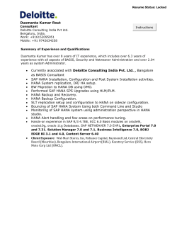 Practioner Name - SAP India Certification