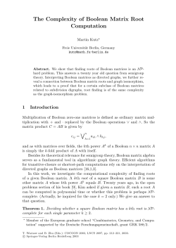 The Complexity of Boolean Matrix Root Computation