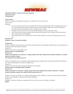 2008-09 Proposal by Sport with voting results