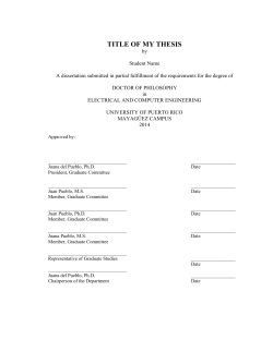 university of puerto rico