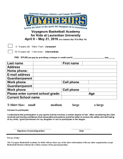 Sudbury and District Youth Basketball League