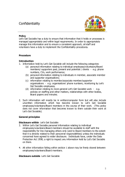 Code of Conduct - Lets Get Sociable