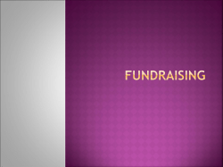 Fundraising - Institute of Management Studies