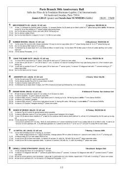 Paris Branch 30th Anniversary Ball