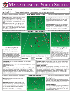 let them play play - small sided games practice
