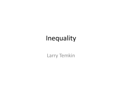 Inequality