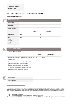 STC assignment form template