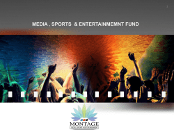 Movies and Sport - Montage Innovations