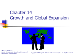 Growth and Expansion