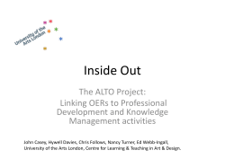 Inside Out - University of the Arts London