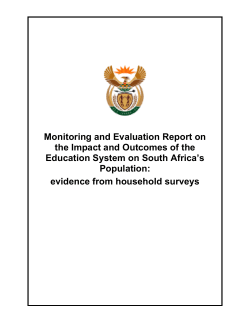 Monitoring and Evaluation Report on the Impact and Outcomes of