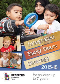 Integrated Early Years Strategy