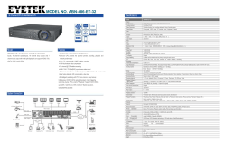 32 Channel 2CIF 2U Standalone DVR H.264 16CH 2CIF 400/480fps