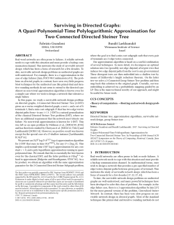 Surviving in Directed Graphs: A Quasi-Polynomial-Time