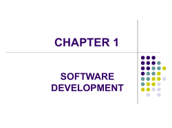 chapter 1 software development