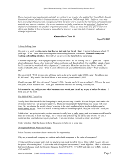 Interview with Value Investor Joel Greenblatt