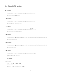 IB Questionbank Test