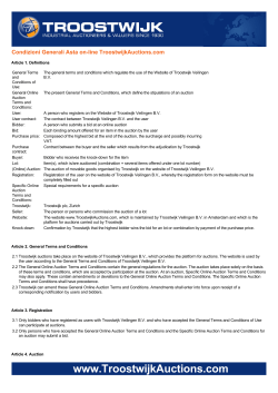 Condizioni Generali