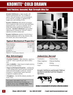 Kromite Cold Drawn (Page 12)