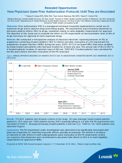 Revealed Opportunism: How Physicians Game Prior