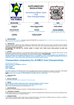 motorcyling australia - Korumburra Motorcycle Club Inc.