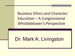 Dr. Mark A Livingston