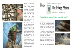 The hour chimes of the clock &ndash; such a familiar sound &ndash; have been