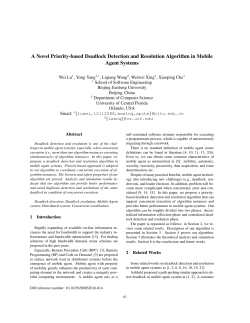 A Novel Priority-based Deadlock Detection and
